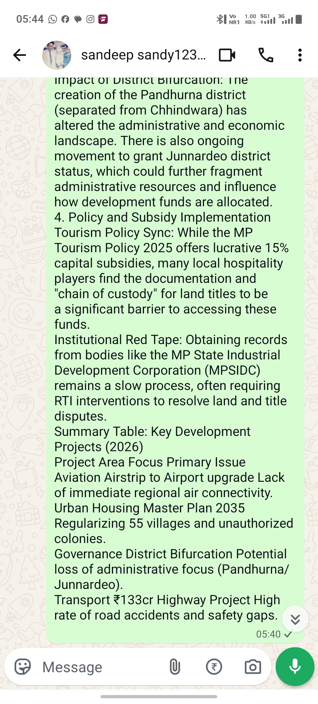 Bifurcation and Bottlenecks: A Strategic Overview of Chhindwara’s Infrastructure Transition.
