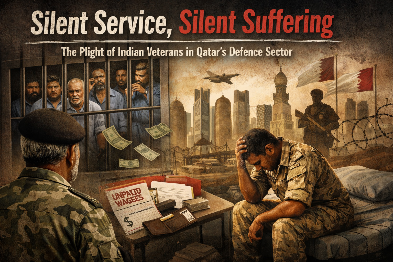 Silent Service, Silent Suffering: The Plight of Indian Veterans in Qatar’s Defence Sector