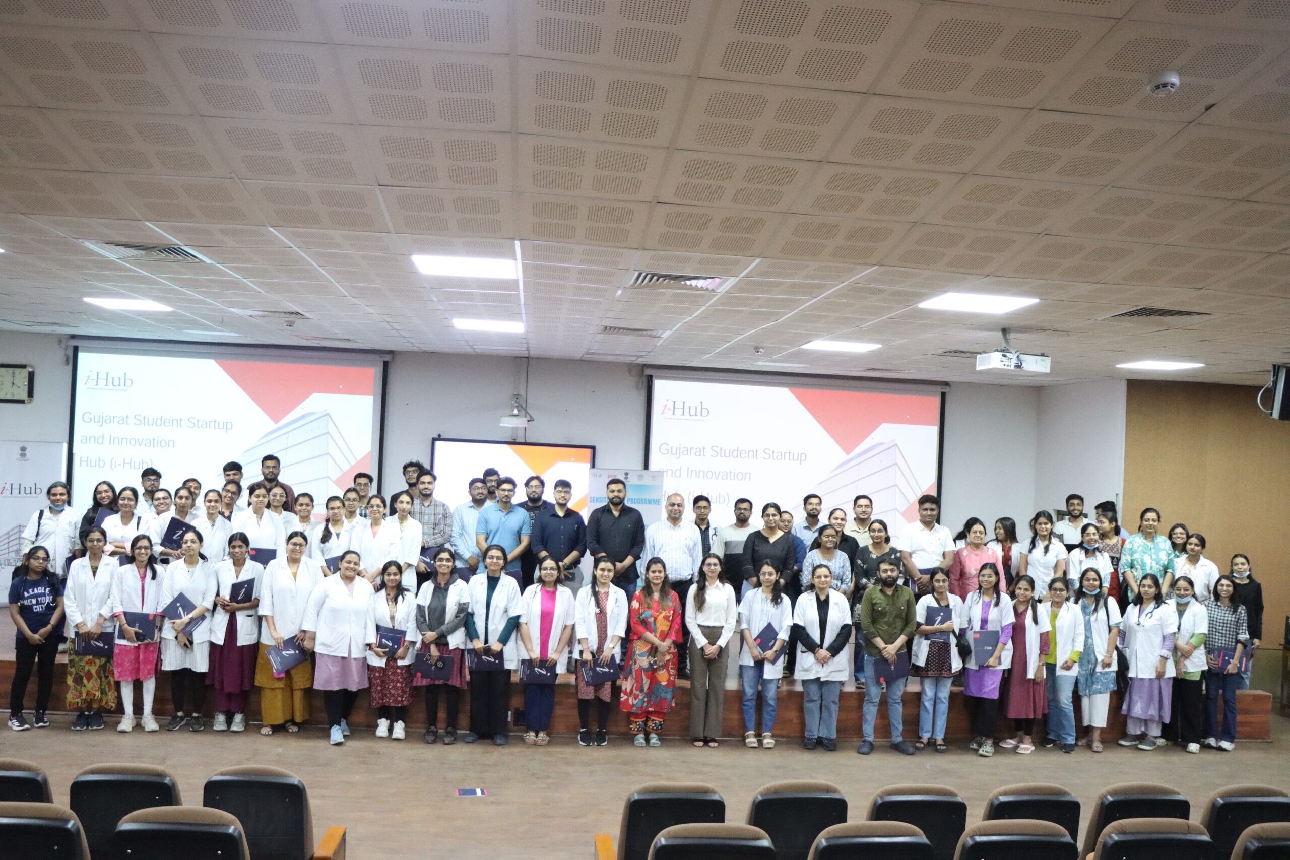 Sensitization Programme on Innovation Initiatives by State Government for Medical Fraternity at Ahmedabad Municipal Corporation Medical Education Trust, Ahmedabad