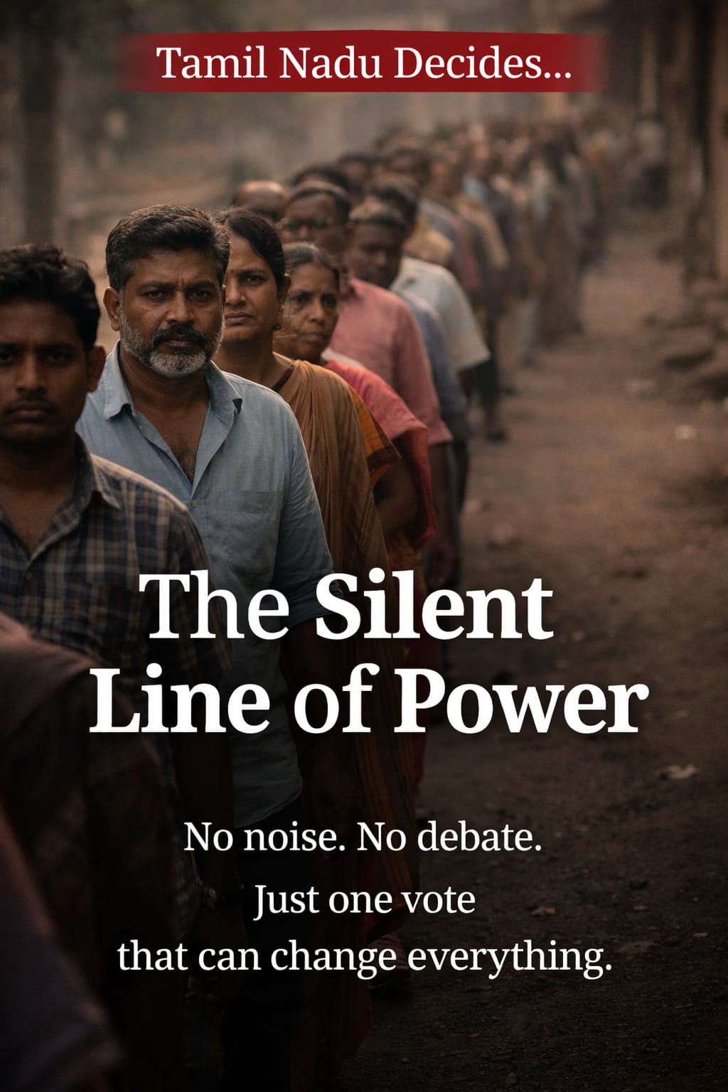 "Beyond the Noise: The Silent Voter Who Will Decide Tamil Nadu’s Next Government"