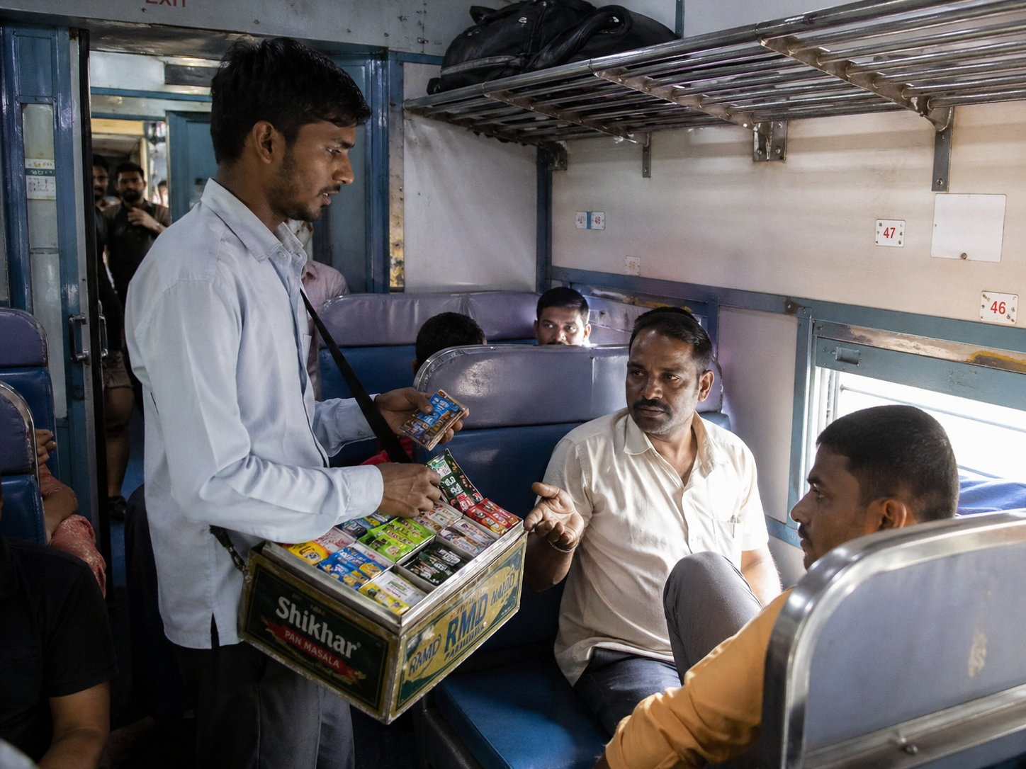 Illegal Gutka Sales Reported on Train No. 22611 from MGR Chennai Central to New Jalpaiguri