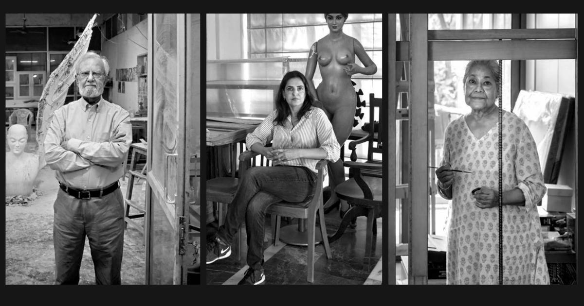 Exploring Creativity: A Photographic Journey into the Studios of Contemporary Indian Artists