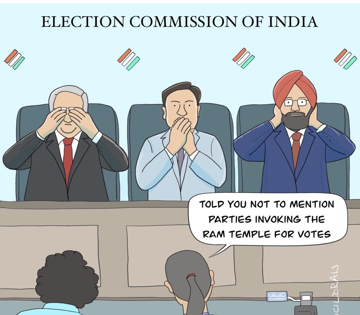 The BJP using central forces and election commission of India for one party benefit and that is BJP