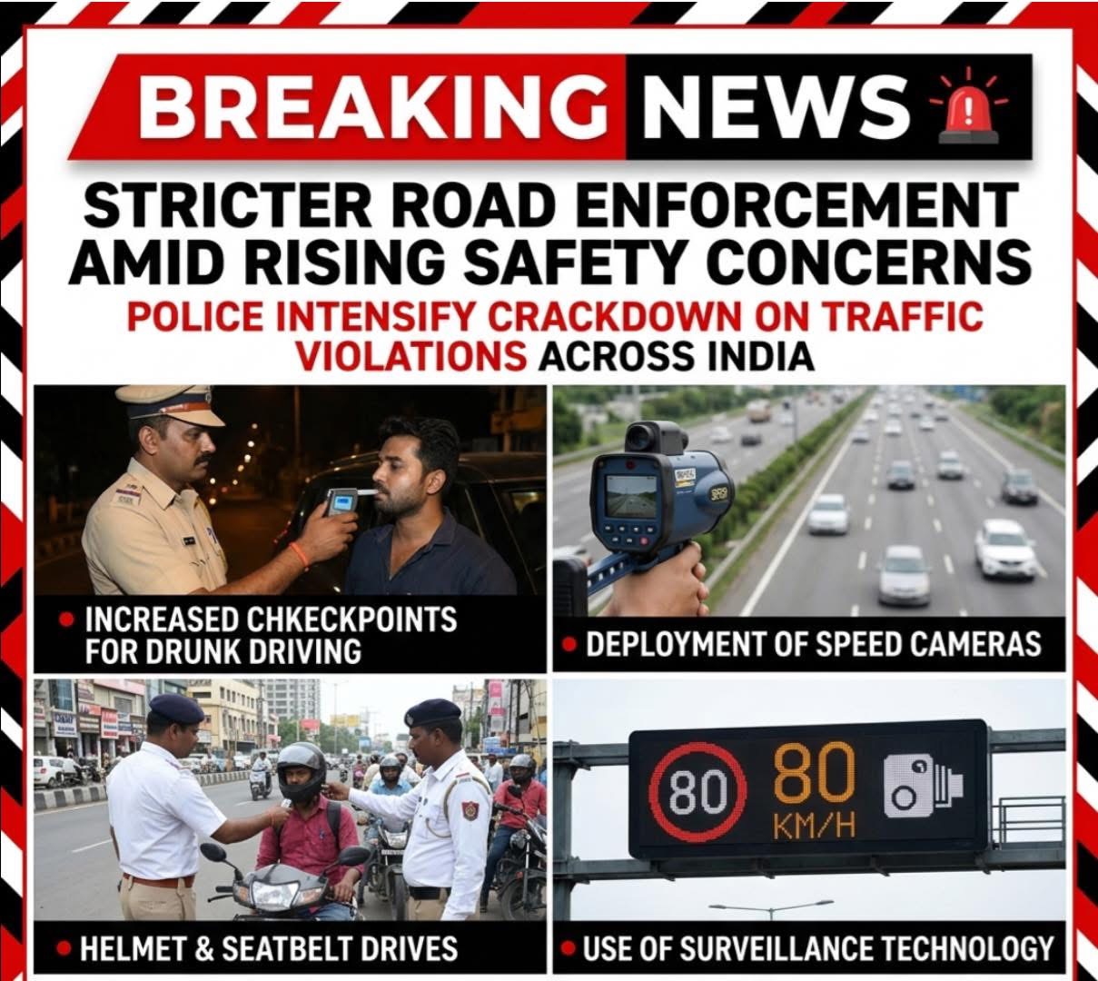 Road Safety Enforcement Intensified Amid Increasing Traffic Incidents