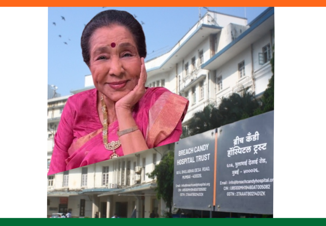Asha Bhosle Admitted To Mumbai Hospital Following Sudden Health Emergency