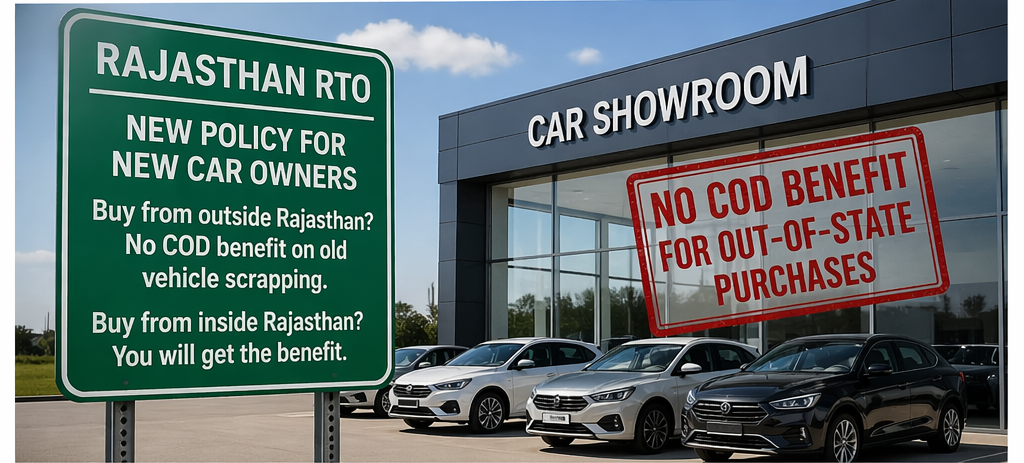 Rajasthan RTO's New Policy: Out-of-State Car Buyers Lose COD Benefit, Showroom Prices and Tactics Raise Eyebrows
