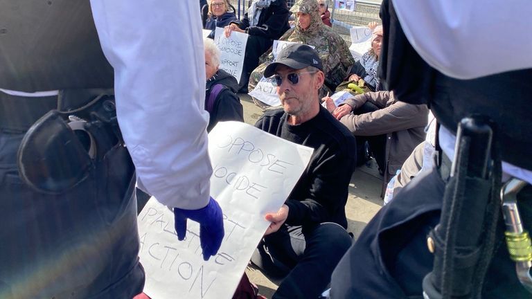 Massive Attack musician Robert Del Naja among more than 500 arrested at Palastine Action protests