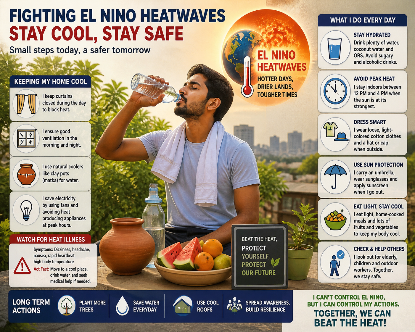 El Niño Effect: Impact on India and How to Stay Safe During Heatwaves