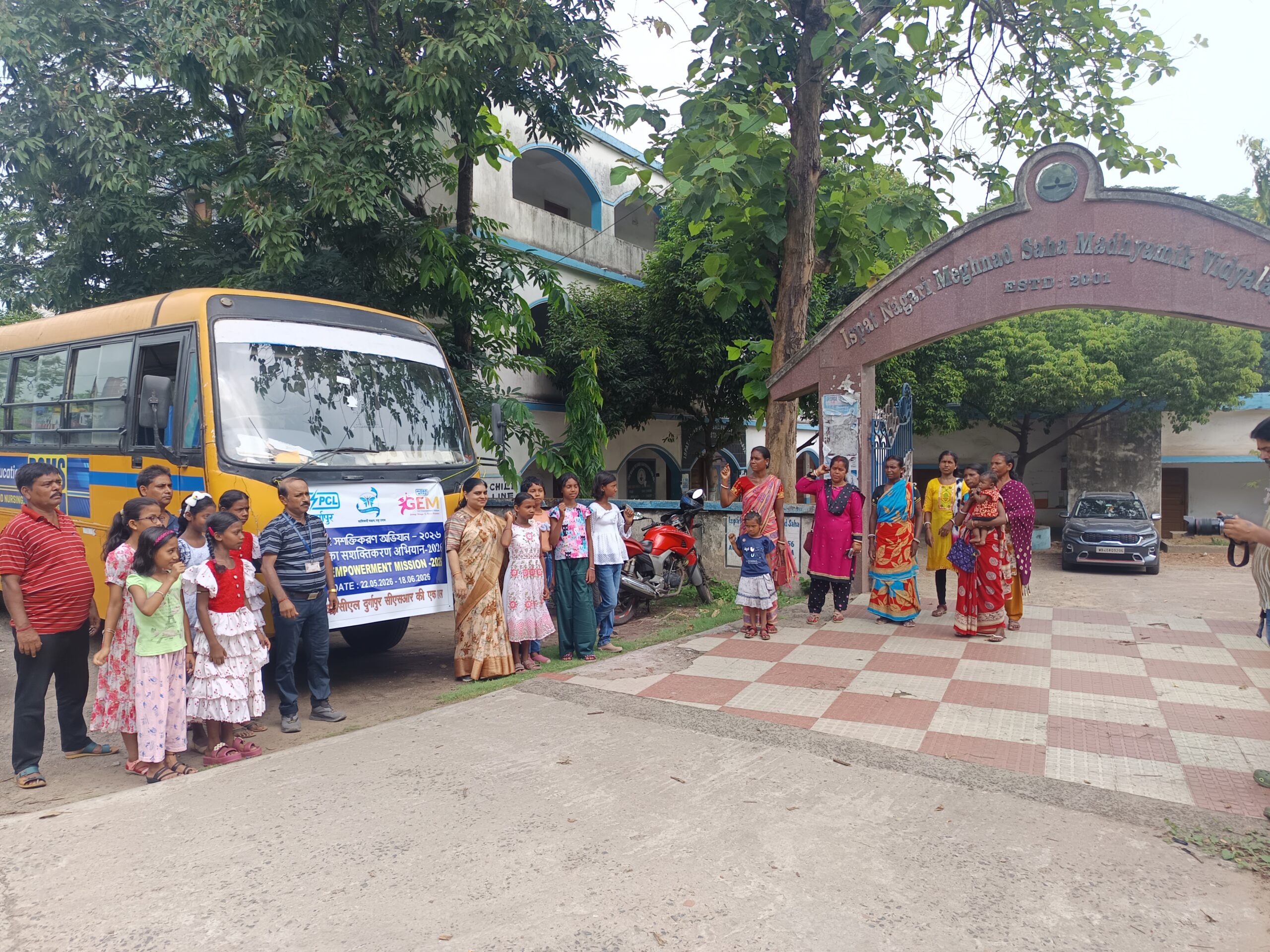 Girl Students of Ispat Nagari Meghnad Saha MS Vidyalaya Join NSPCL Summer Camp Under “Girl Empowerment Mission 2026”