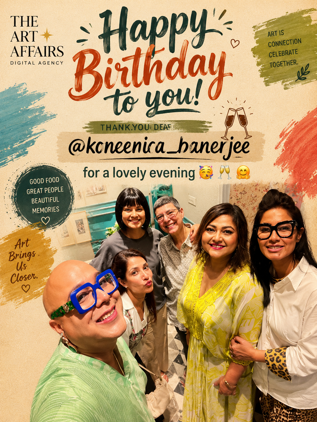Birthday Celebration for Koneenica Banerjee Held at Soulatrium Café in Kolkat