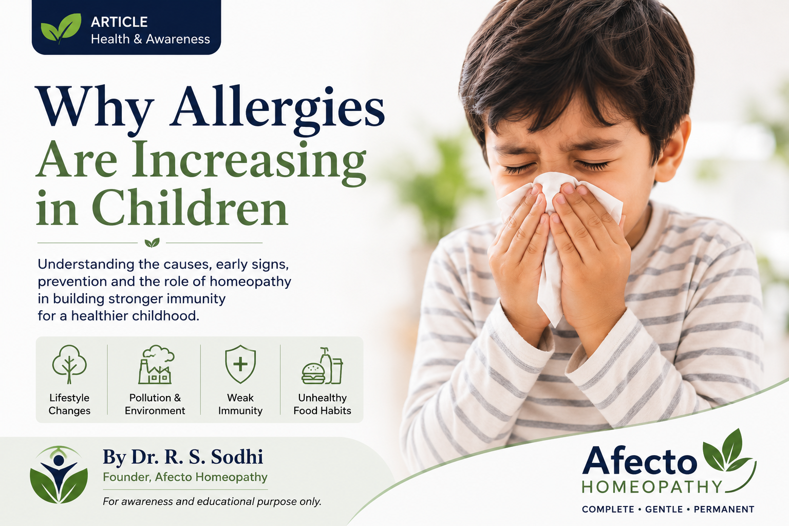 Why Are Allergies Increasing in Children?
