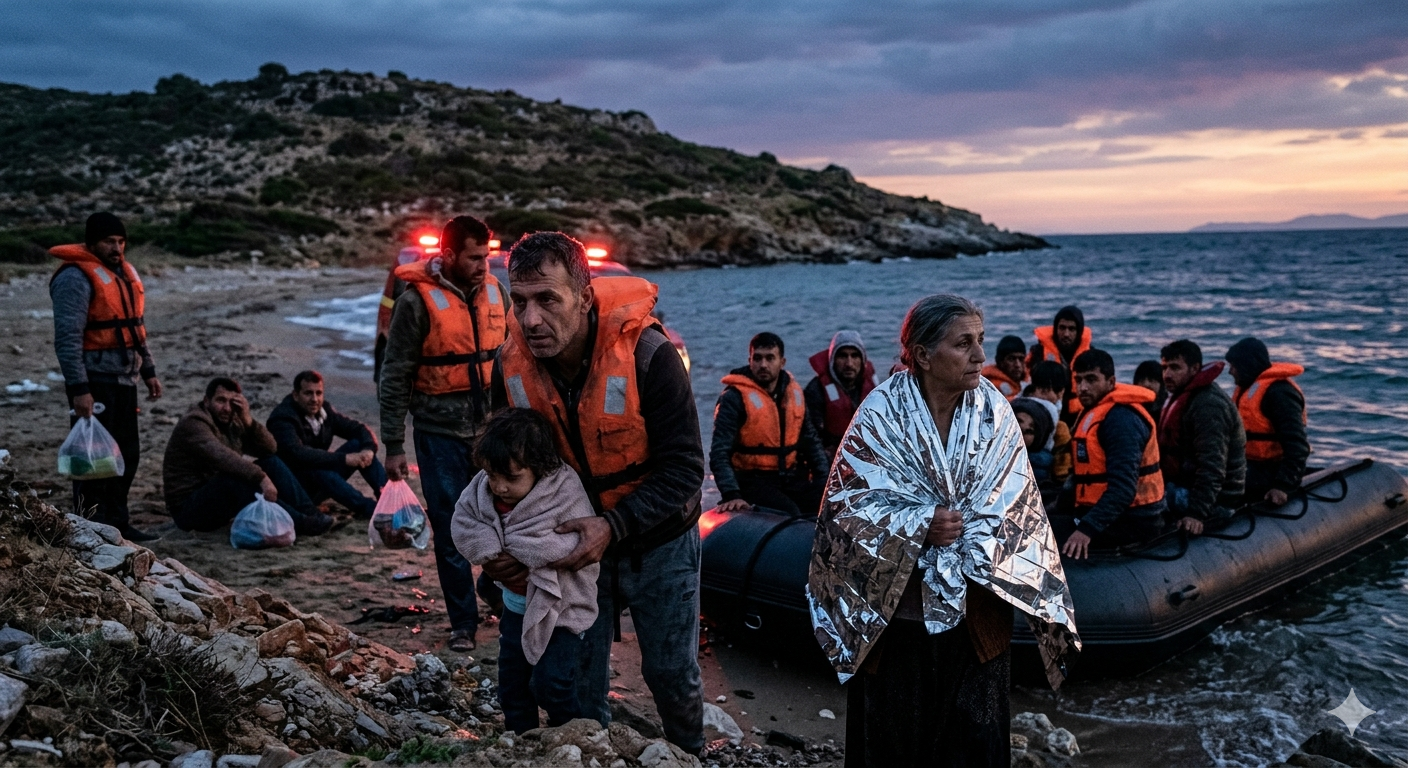 Asylum Seekers to European Shores: Humanitarian Challenges, Migration Risks, and Integration Struggle