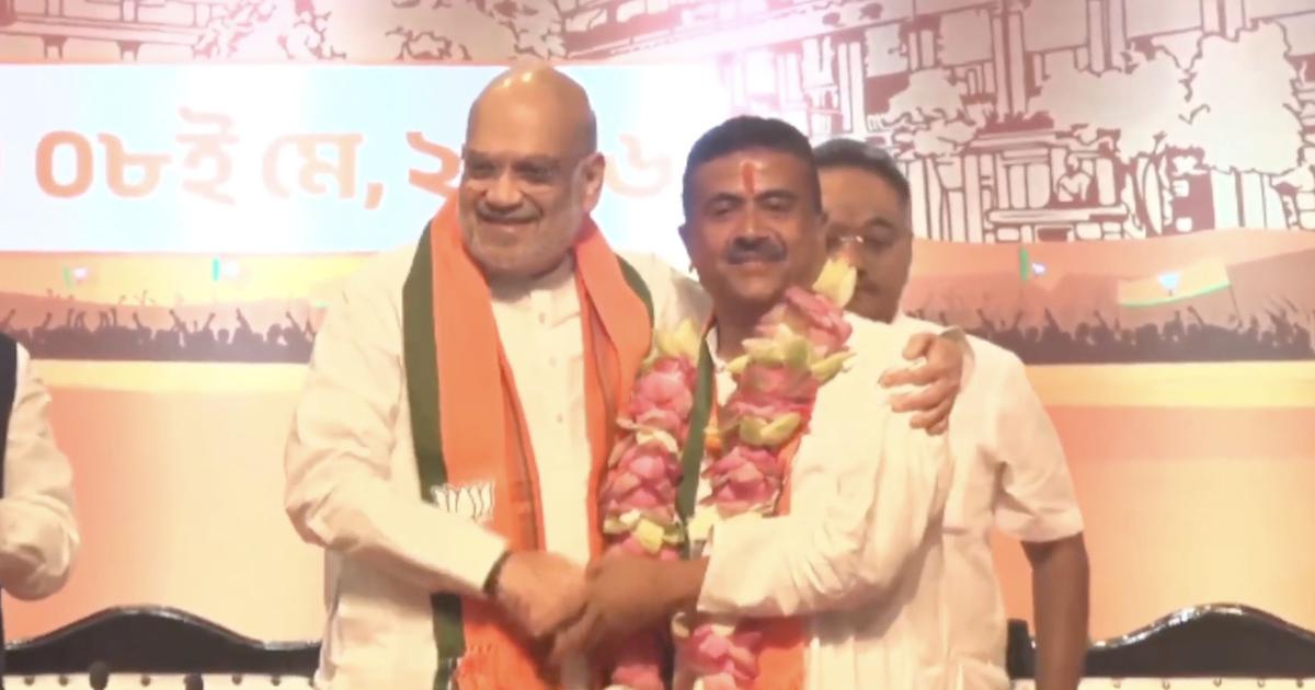 BJP Appoints Suvendu Adhikari as West Bengal's First Chief Minister from the Party