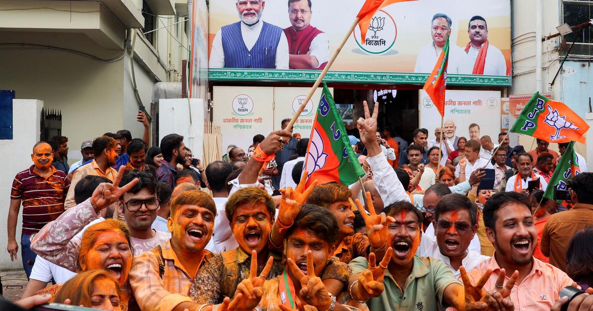 BJP Poised to Topple TMC's 15-Year Reign in West Bengal; Tamil Nadu Sees New Political Player Emergence