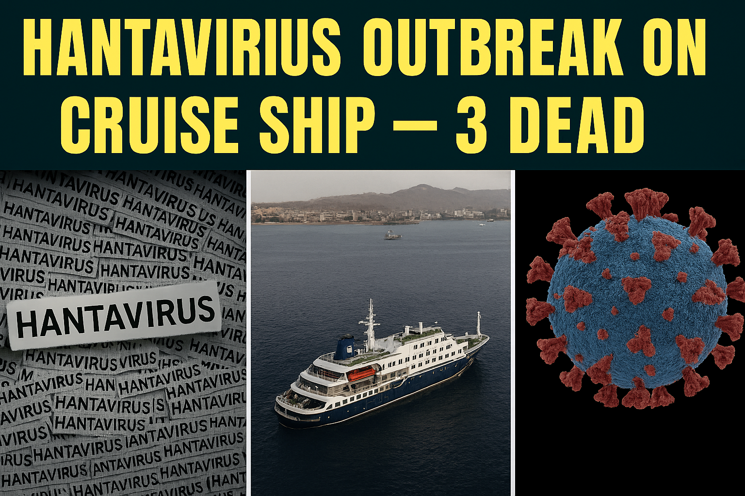 Hantavirus Reported on Cruise Ship Triggers International Health Monitoring