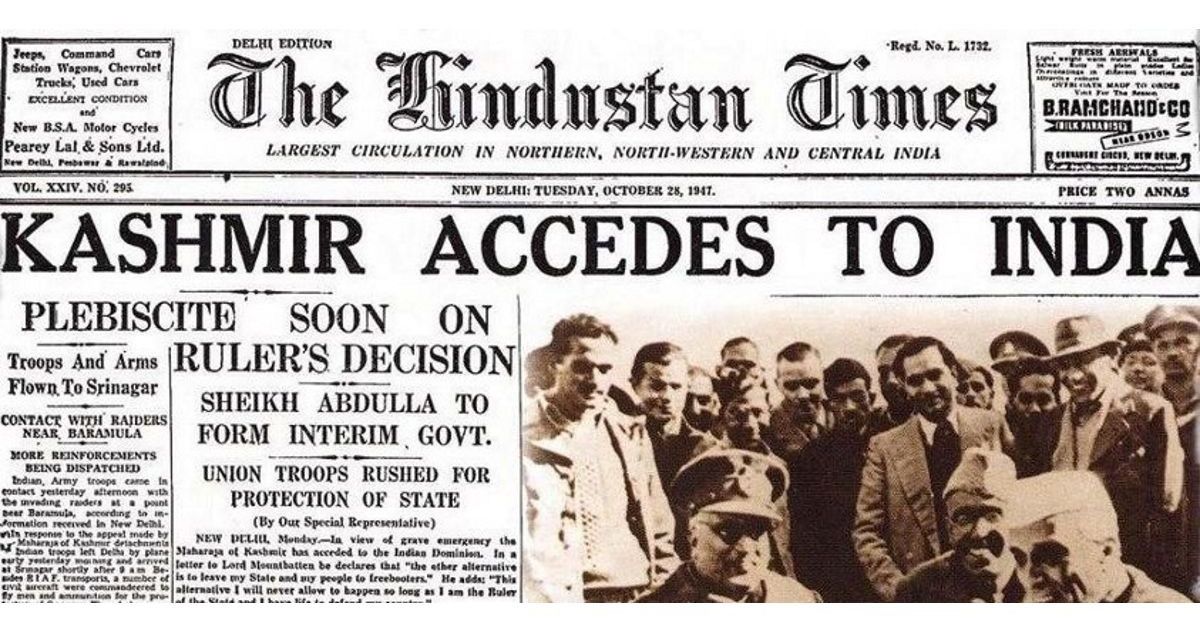 Exploring Britain's Influence on Kashmir's Accession to India: Insights from a New Book