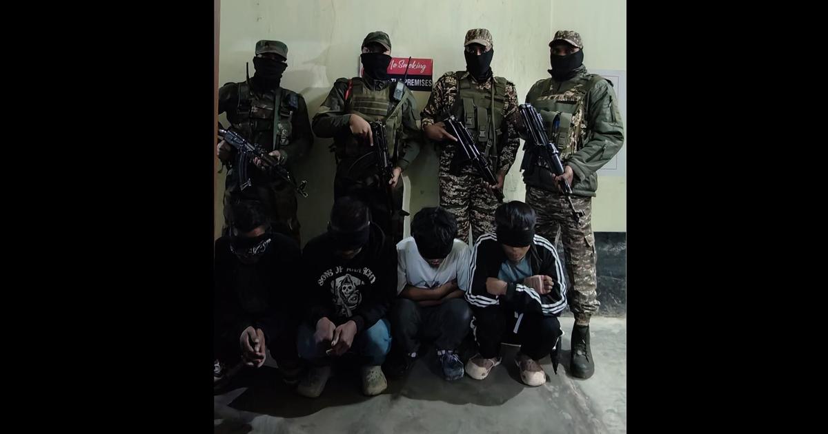 Four Arrested in Manipur for Kidnapping Naga Men Amid Ongoing Ethnic Tensions