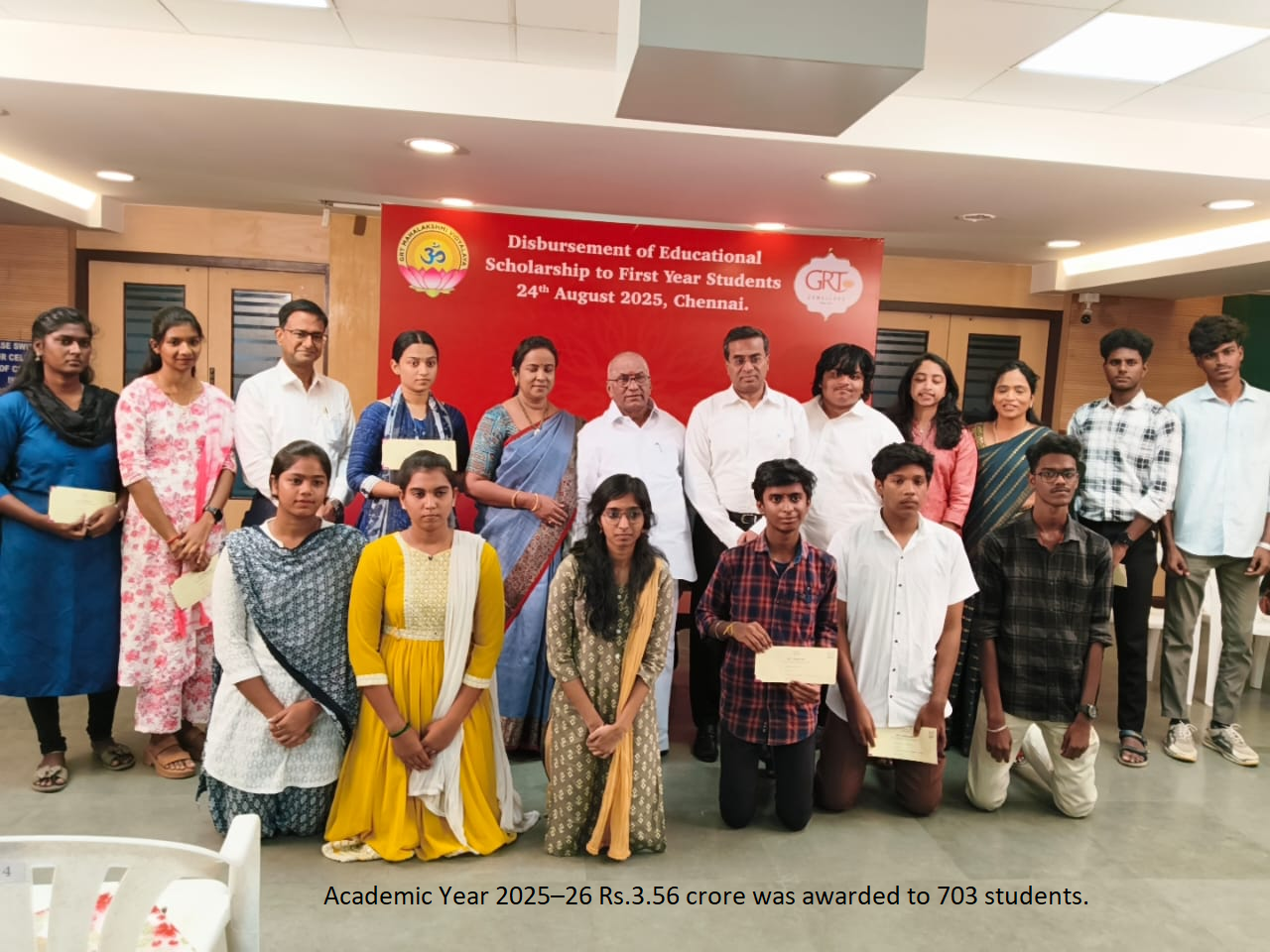 Scholarship Program 2026 for +2 Students by GRT Jeweller